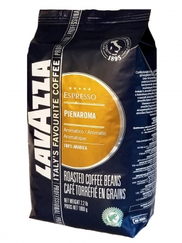 Кофе в зернах Lavazza Pienaroma (Лавацца Пиенарома)  1 кг, вакуумная упаковка
