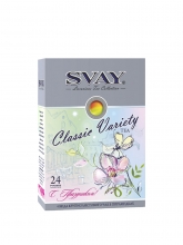 Чай ассорти Svay Classic Variety, упаковка 24 пирамидки